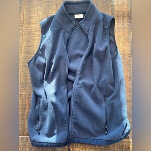 Women’s Blue Fleece Vest